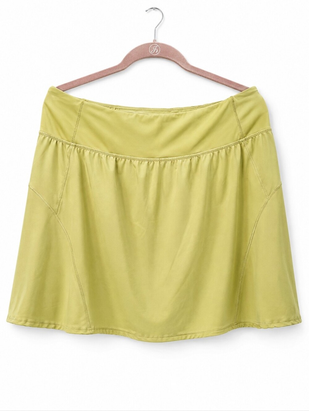 RBX Active City Stretch Everything 17” Skort XL Lime Green